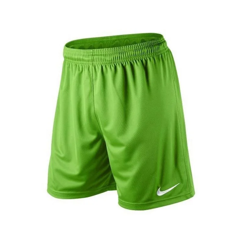 Dětské zelené fotbalové šortky Park Knit  Nike