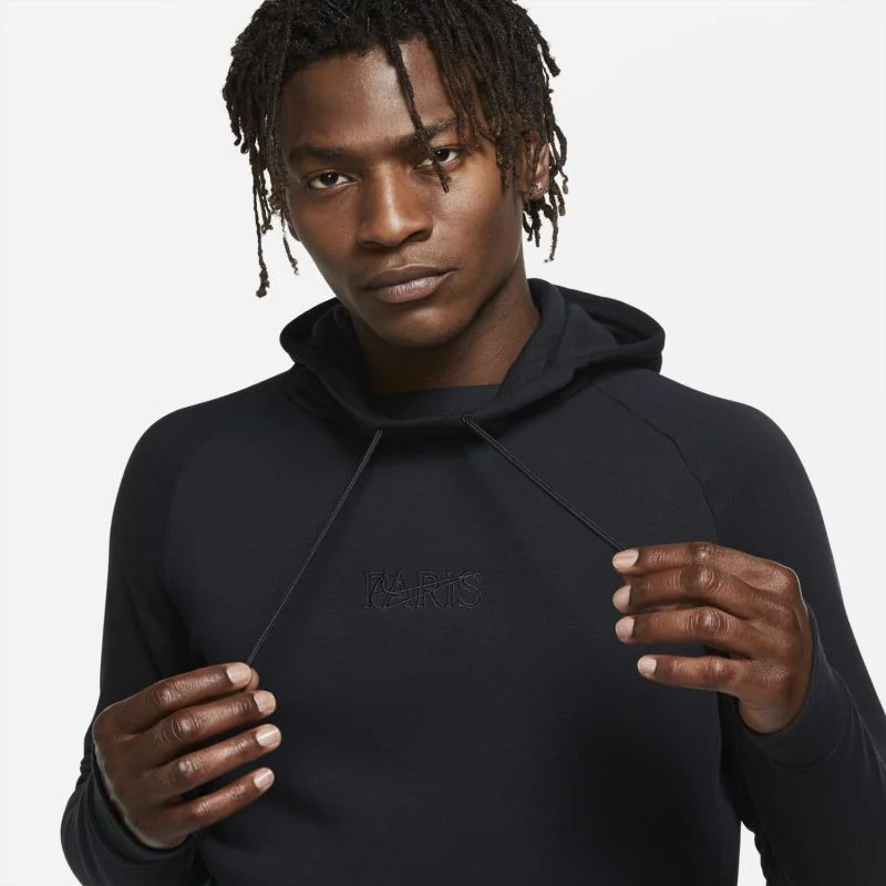 Pánská černá mikina Nike s kapucí