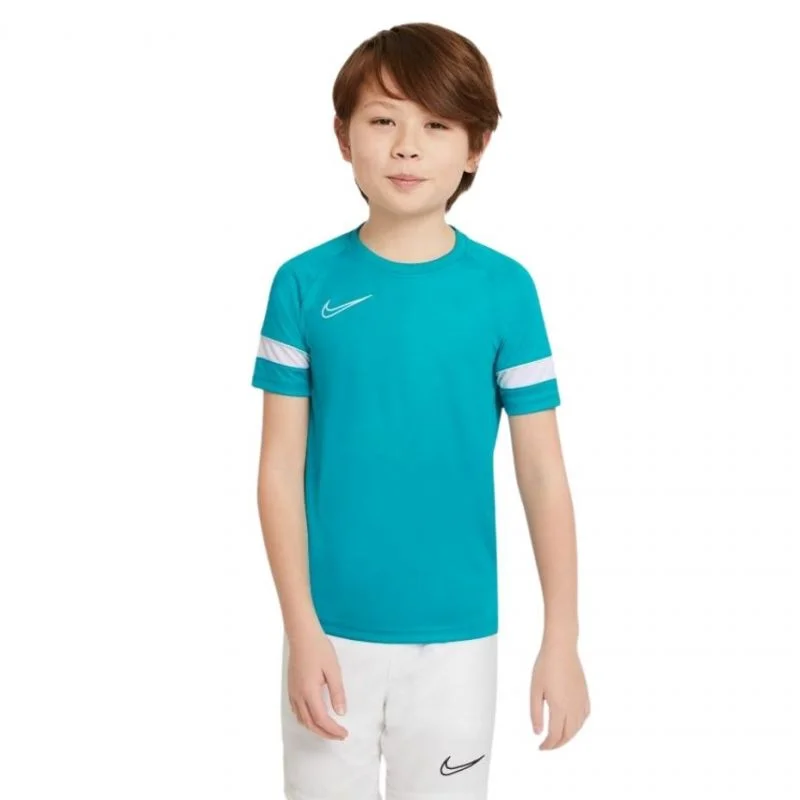 Dětské modré tréninkové tričko DF Academy 21 SS Nike