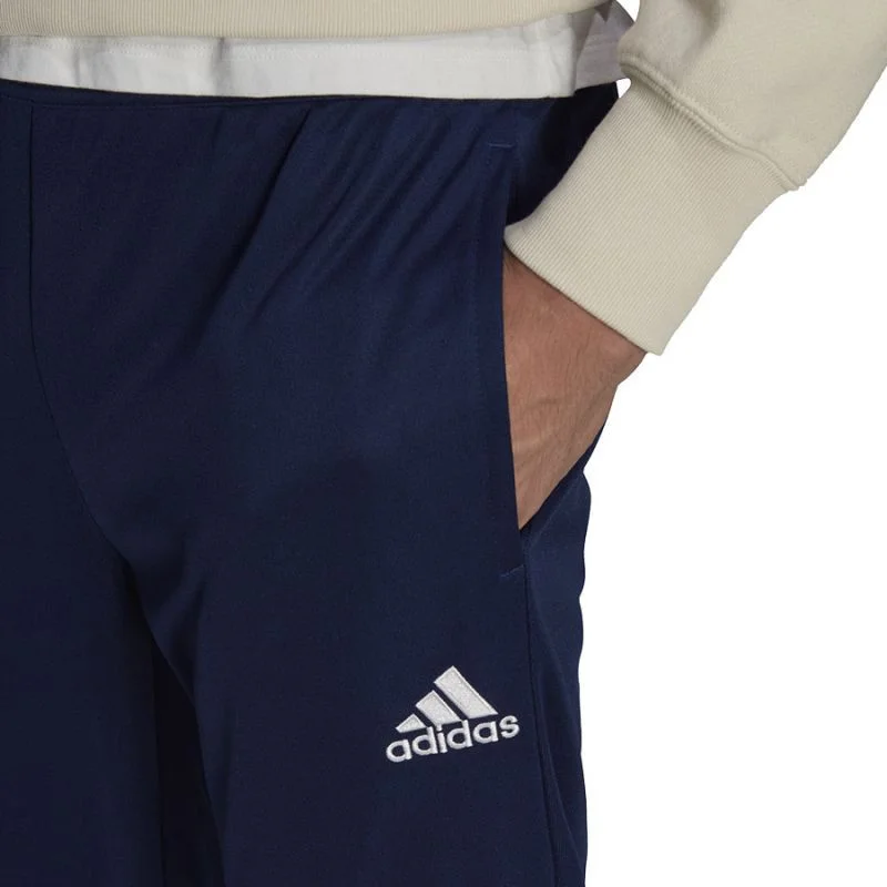 Tmavě modré sportovní kalhoty Adidas Entrada Training Panty