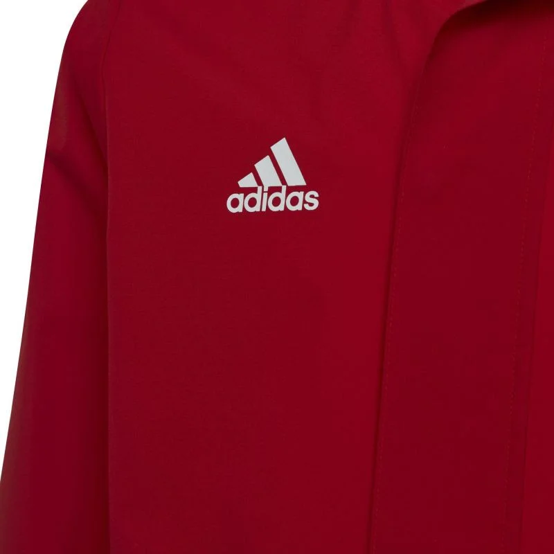 Červená dětská bunda Adidas All-weather