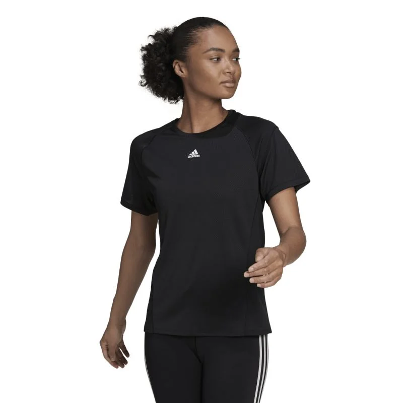 Černé dámské tréninkové tričko Adidas