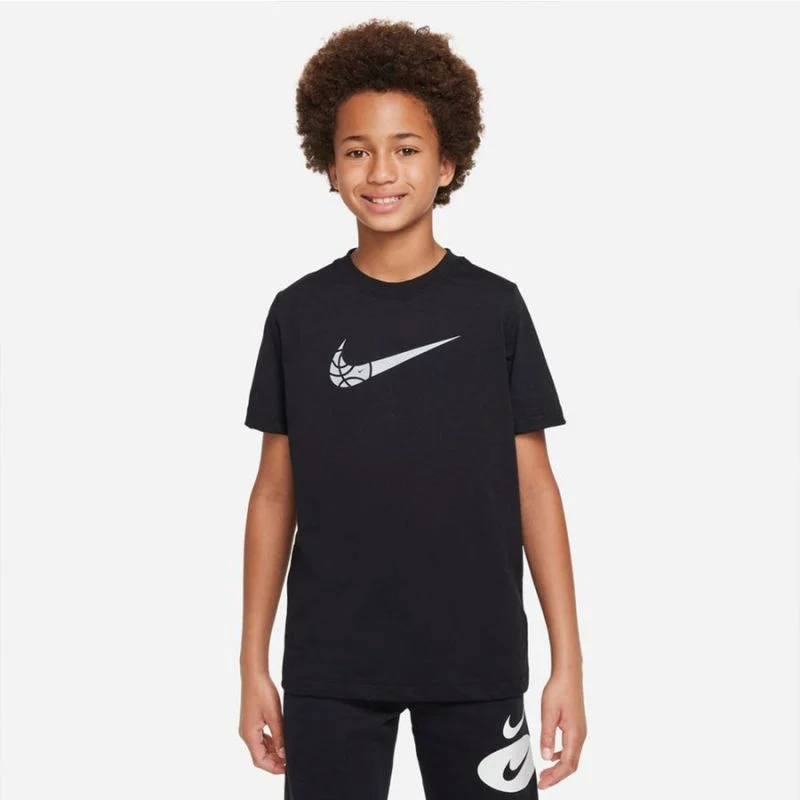 Černé dětské triko Nike Sportswear