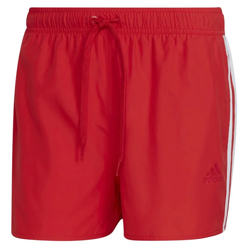 Červené bazénové pánské šortky Adidas