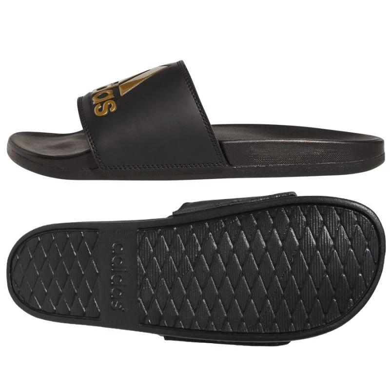Pánské černé pantofle Adidas Adilette Comfort