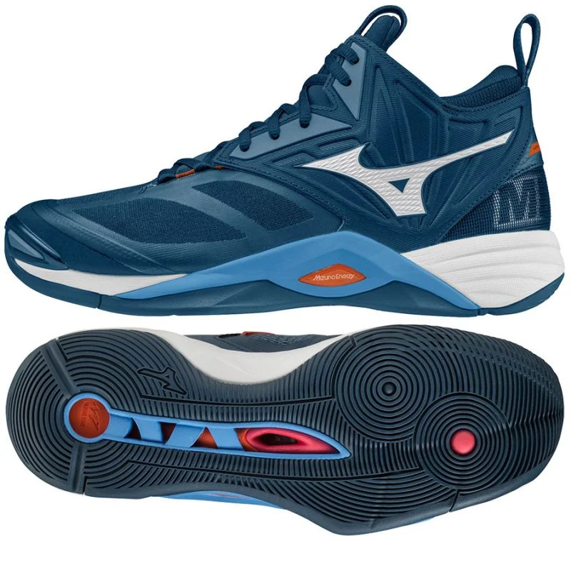 Pánské sportovní boty na volejbal Mizuno Wave Momentum 2 Mid