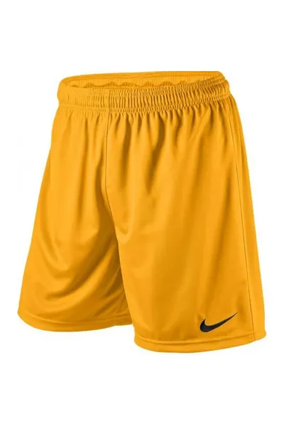 Dětské oranžové fotbalové šortky Park Knit Junior Nike