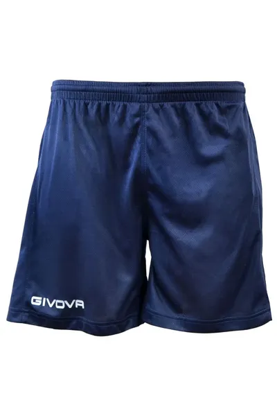 Unisex modré fotbalové šortky Givova One