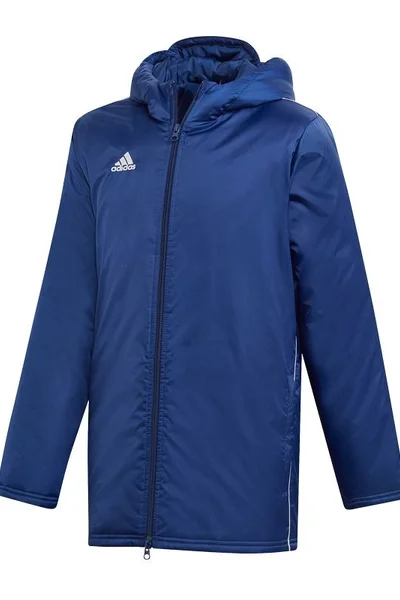 Dětská modrá zimní bunda Core 18 Adidas