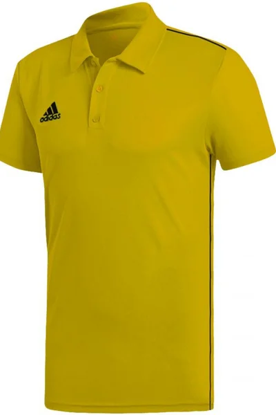 Pánské žluté tričko Core 18 Climalite Polo Adidas