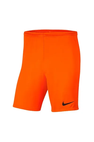 Dětské oranžové šortky Park III Knit Jr  Nike