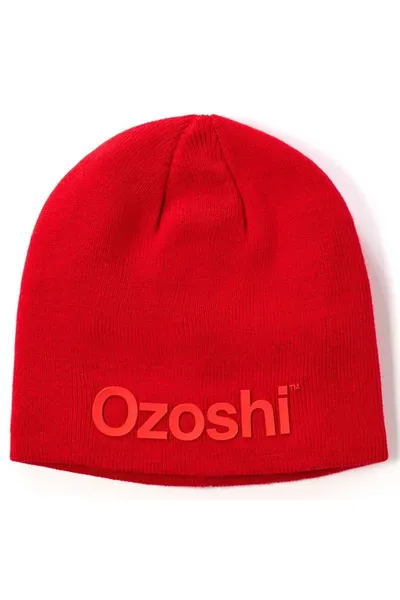Červená čepice Ozoshi Hiroto Classic Beanie