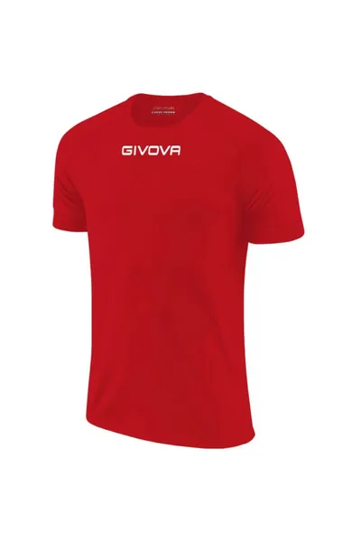 Pánské červené  tričko Givova Capo MC