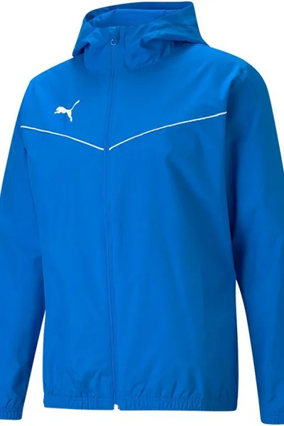 Pánská modrá sportovní bunda teamRise All Weather  Puma