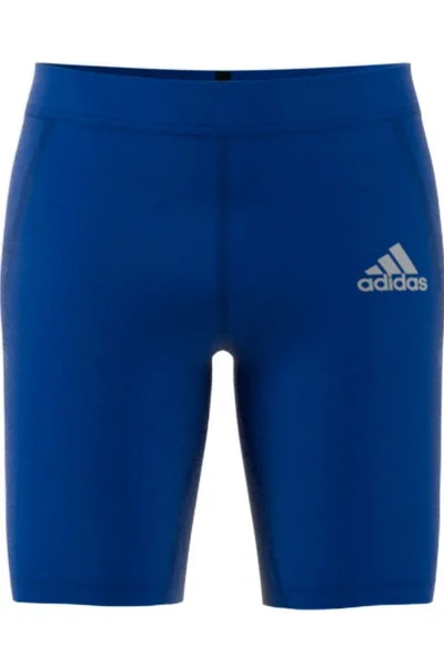 Pánské modré termo šortky Techfit  Adidas