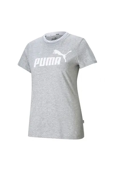 Dámské šedé tričko Amplified Graphic  Puma