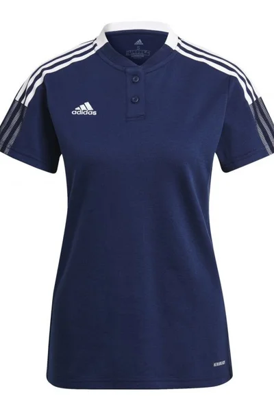 Pánské tmavě modré polo tričko Tiro 21  Adidas
