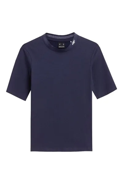 Dámské tmavě modré tričko 4F