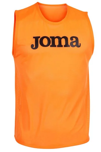 Oranžové triko bez rukávů Joma Training tag