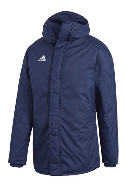 Pánská tmavě modrá zimní bunda s kapucí  Adidas