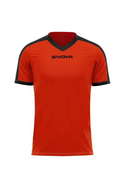Pánské oranžové funkční tričko Givova Revolution Interlock