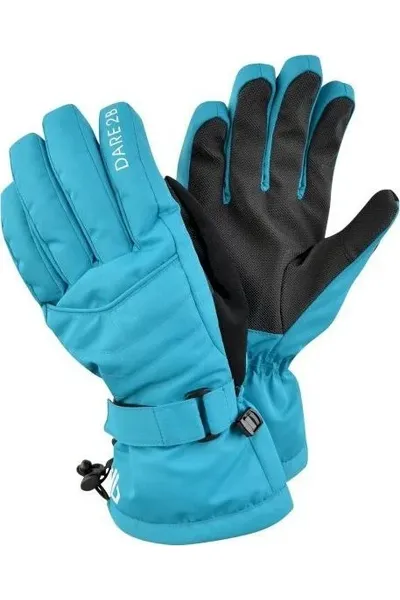 Modré dětské lyžařské rukavice Dare2B Impish