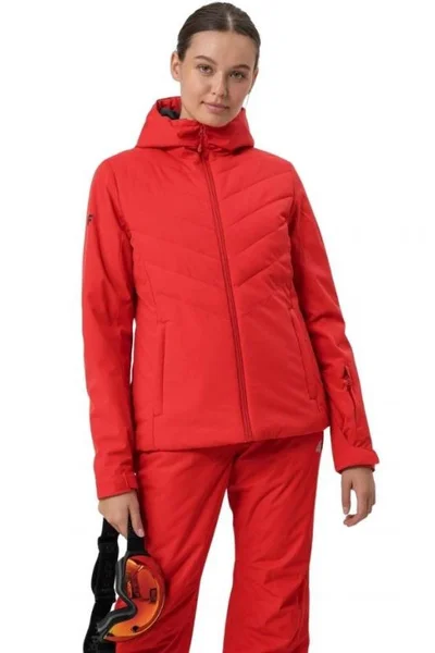 Lyžařská červená bunda  4F