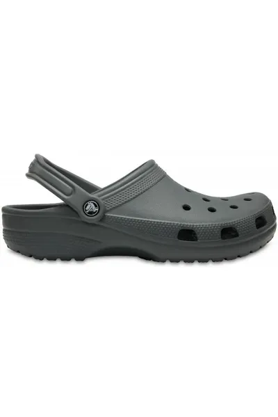 Černé pánské gumové pantofle Crocs Classic
