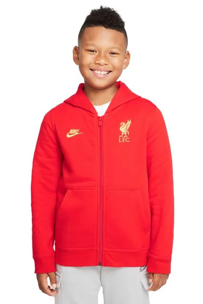 Dětská červená mikina Sportswear Liverpool FC  Nike