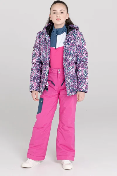 Růžová dětská lyžařská bunda Dare2B Verdict