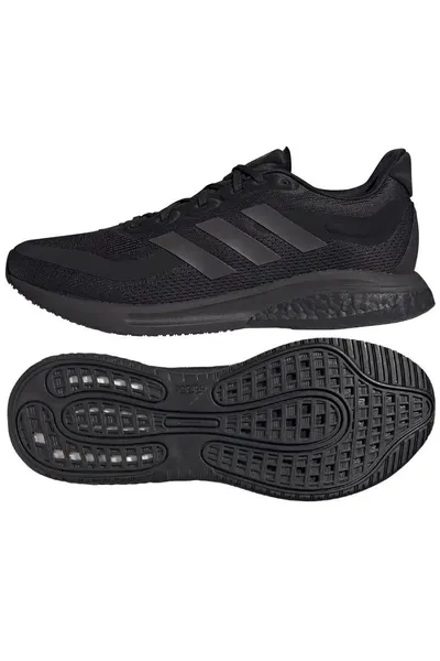 Pánské černé běžecké boty SuperNova Adidas