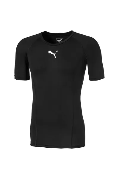 Pánské černé funkční tričko Liga Baselayer SS Puma