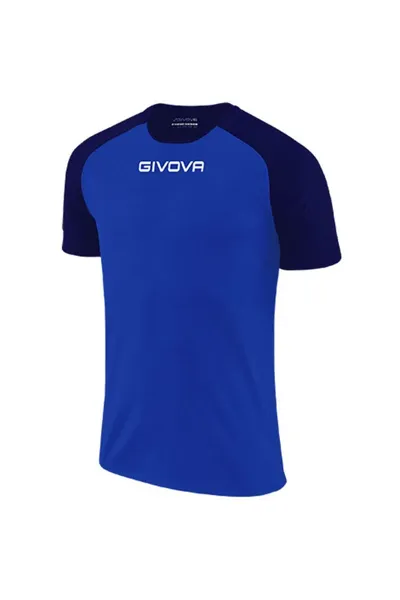 Pánské modré funkční tričko Givova Capo MC