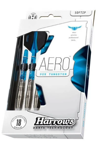 Šipky Harrows Aero 90% Softip