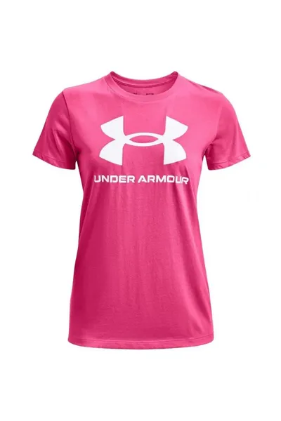 Dámské růžové tričko Live Sportstyle Graphic  Under Armour