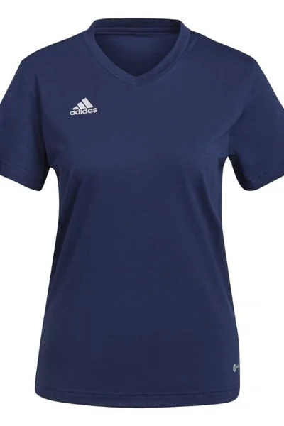 Dámské tmavě modré fotbalové tričko Entrada 22  Adidas
