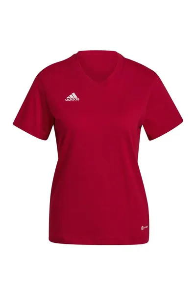 Dámské červené tričko Entrada 22 Adidas