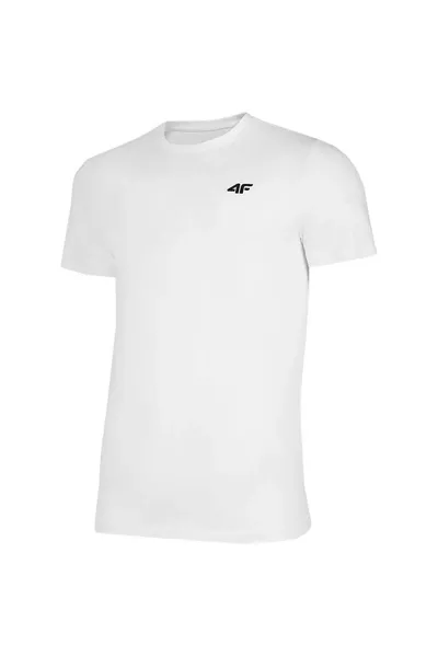 Pánské bílé tričko  4F