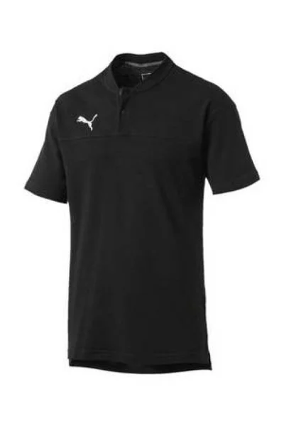 Pánské černé sportovní polo tričko  Puma