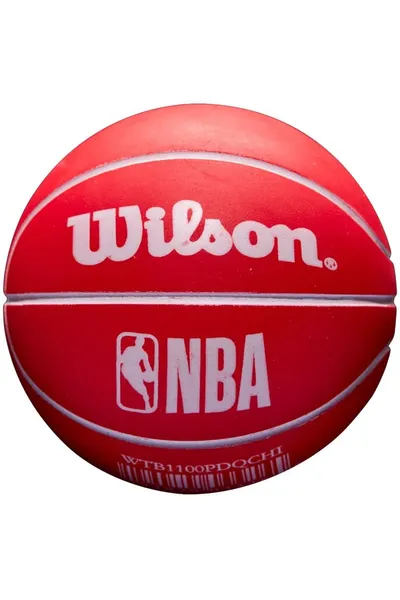 Červený basketbalový míč NBA Dribbler Chicago Bulls Mini  Wilson