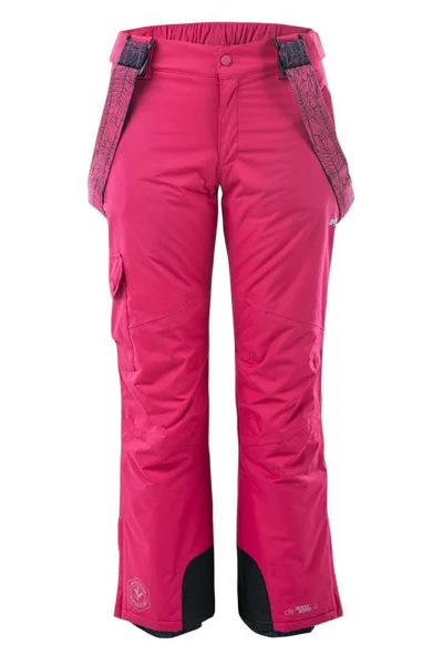 Dětské růžové lyžařské kalhoty Halvar Bejo