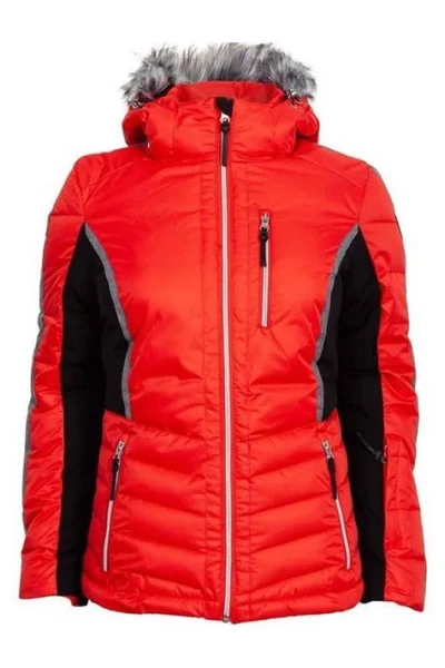 Dámská červená lyžařská bunda Icepeak Velden