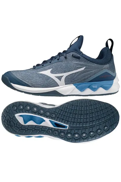 Pánské tmavě modré volejbalové boty Wave Luminous 2  Mizuno