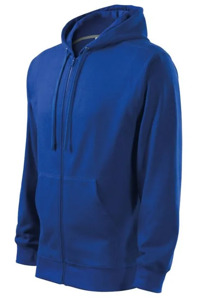 Pánská modrá mikina Trendy Zipper Malfini