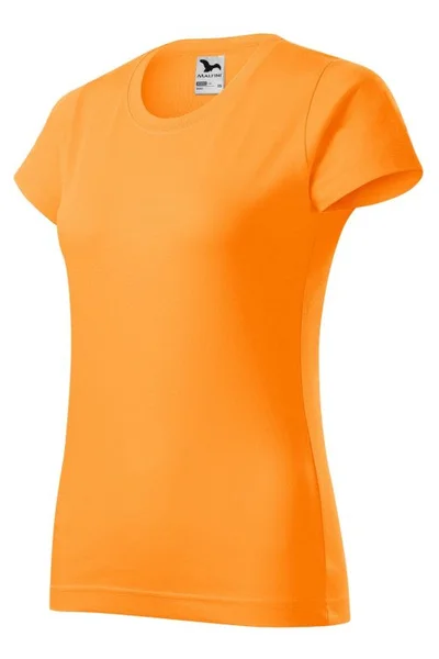 Dámské oranžové tričko Basic Malfini