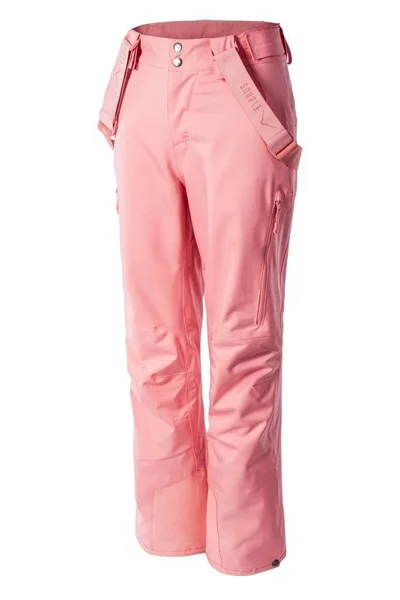 Dámské růžové lyžařské kalhoty Leanna  Elbrus