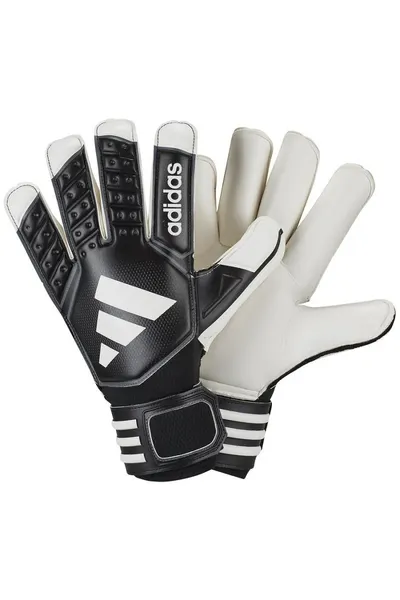 Černobílé brakářské rukavice Adidas Tiro Gl Lge League