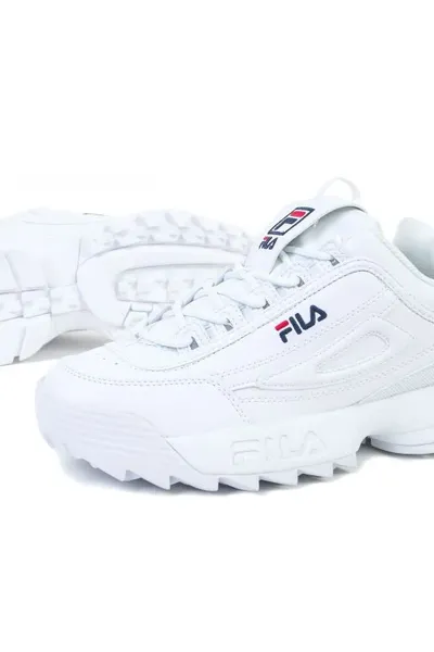 Dámské bílé boty Disruptor Low Fila
