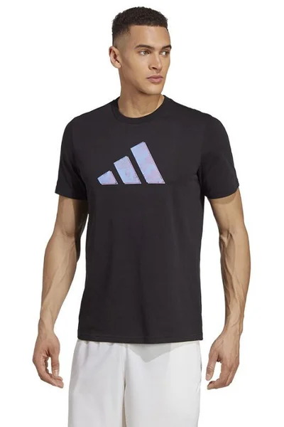Pánské černé tričko Tennis AO Graphic Adidas