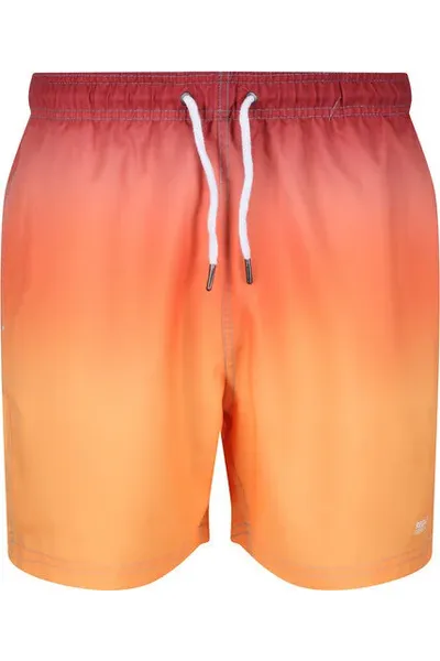 Pánské oranžové  plavkové šortky Loras Swim Short Regatta